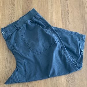 Evri blue/grey capris